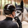 Casco de equitación H24 Lady glossy de SWING negro brillo - Imagen 8