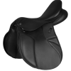 Silla de montar para salto Comfort, piel negro - Imagen 5