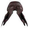 Silla de montar para salto Comfort, piel marrón - Imagen 4