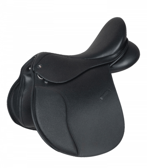 Silla de montar para concurso completo Comfort, piel negro
