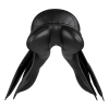Silla de montar para concurso completo Comfort, piel negro - Imagen 4