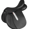 Silla de montar para concurso completo Premium piel negro - Imagen 5
