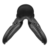 Silla de montar para concurso completo Premium piel negro - Imagen 3
