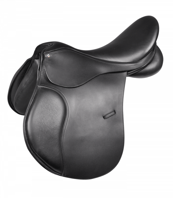 Silla de montar para concurso completo Comfort, poni negro