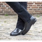 HKM Botines de goma Jodhpur -Soft- con apliques elást.