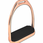 Estribo Fillis, oro rosado Tamaño: 12 cm