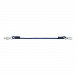 Cuerda elástica para box y cuadra, 55 cm azul noche/blanco