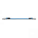Cuerda elástica para box y cuadra, 90 cm celeste/negro