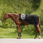 Manta de paseo Modern Rosé negro