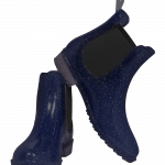 Botines Jodhpur Sparkle azul noche