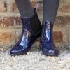 Botines Jodhpur Sparkle azul noche - Imagen 3