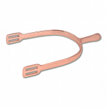 Juego de espuelas oro rosado, par mujer Tamaño: 20 mm