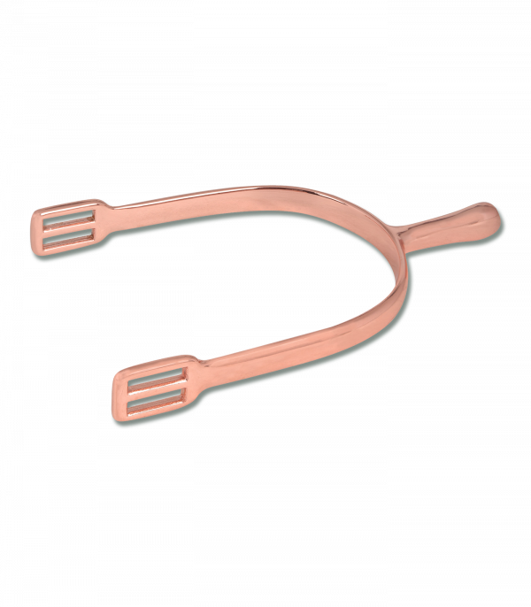 Juego de espuelas oro rosado, par mujer Tamaño: 20 mm