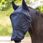 PREMIUM Mosquero Space, con protección para orejas y nariz negro