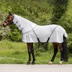 Manta mosquero PROTECT con cuello removible gris plata/gris