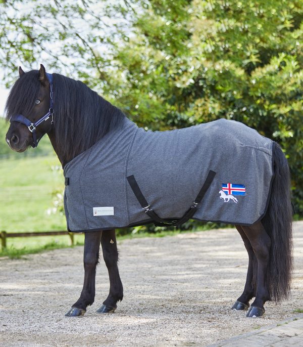COMFORT Manta polar Iceland magnetita/negro