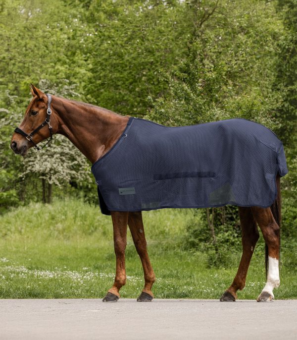 Manta con mosquero COMFORT con pechera azul noche