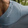 COMFORT Manta polar con mosquero azul tiza - Imagen 2