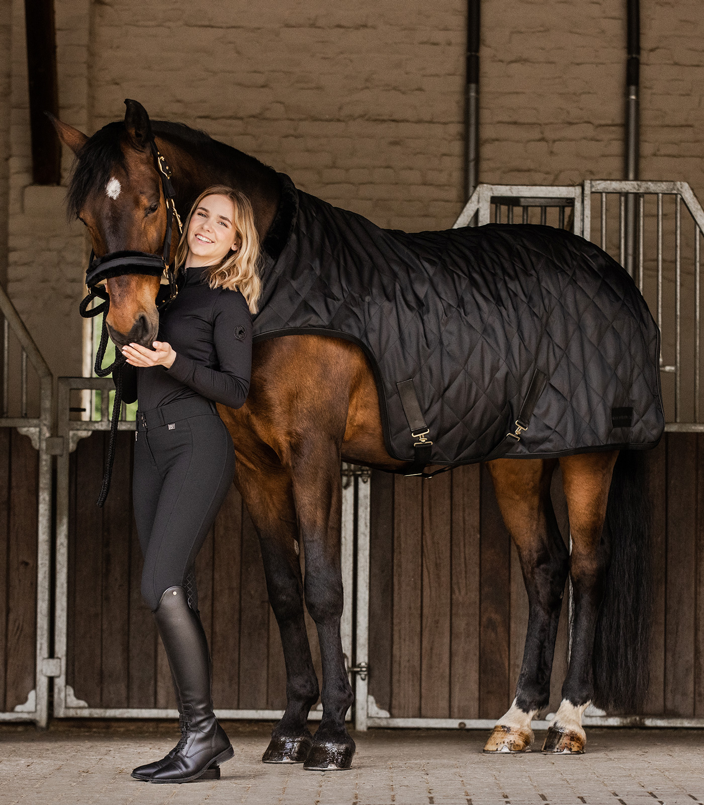 Manta de carrusel EXCLUSIVE, 50 g negro - Imagen 3