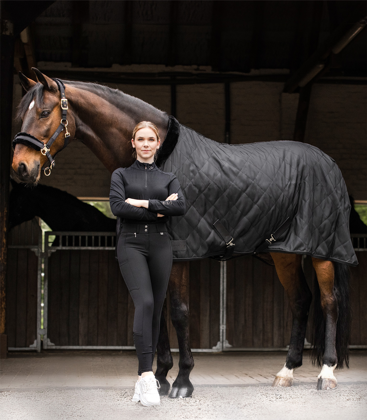 Manta de transporte EXCLUSIVE, 50 g negro - Imagen 2