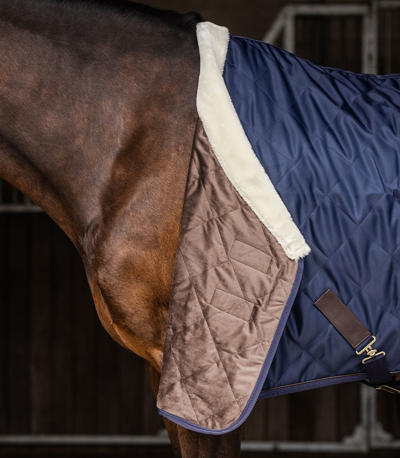 Manta de transporte EXCLUSIVE, 50 g azul noche - Imagen 3