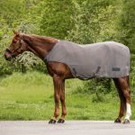 Manta de carrusel con mosquero COMFORT gris