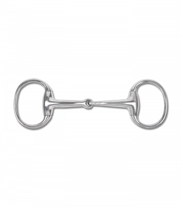 Bocado con oliva anatómico, articulación simple Tamaño: 14,5 cm