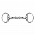 Bocado con oliva anatómico, articulación doble Tamaño: 12,5 cm