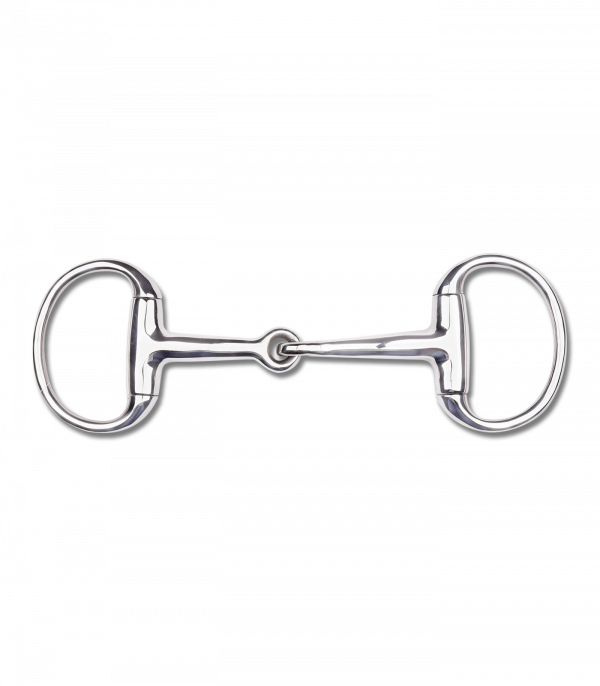Bocado con oliva para poni, articulación simple Tamaño: 10,5 cm