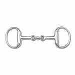 Bocado con oliva para poni, articulación doble Tamaño: 10,5 cm
