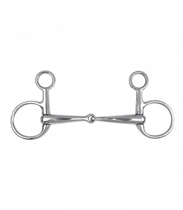 Embocadura Baucher, articulación simple Tamaño: 13,5 cm