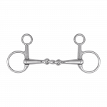 Embocadura Baucher, articulación doble Tamaño: 13,5 cm