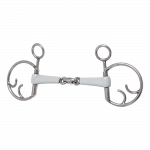 Bocado combinado de Kimblewick beris, articulación doble medium