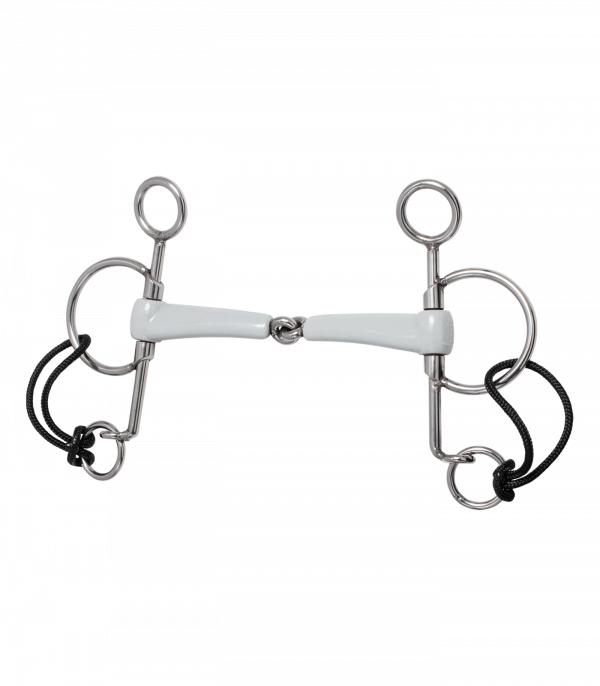 Bocado Pelhalm beris, articulación simple, corto medium