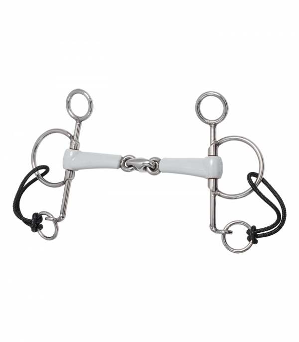 Bocado Pelham beris, articulación doble, corto medium