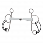 Bocado Pelhalm beris, articulación simple, largo medium
