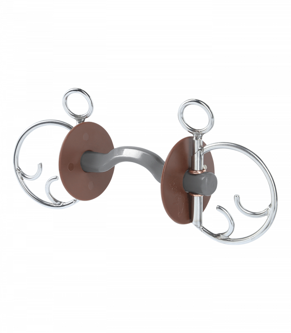 Bocado combinado de Kimblewick beris con desveno KONNEX blando