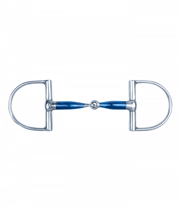 Bocado con anilla en D Sweet Iron, articulación simple, anatómico Tamaño: 14,5 cm