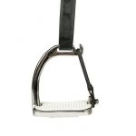 HKM Estribos de seguridad de acero inoxidable, por par