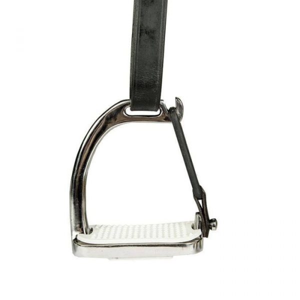 HKM Estribos de seguridad de acero inoxidable, por par
