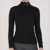 Camiseta funcional con cremallera Milano negro - Imagen 3