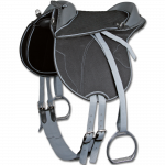 Almohadilla salvacruz Kids negro/gris