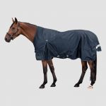 Manta para exterior ARCTIC, High Neck, Light azul noche