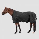 Manta para exterior ARCTIC, High Neck, 200 g negro