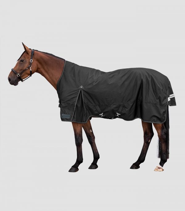Manta para exterior ARCTIC, High Neck, 200 g negro