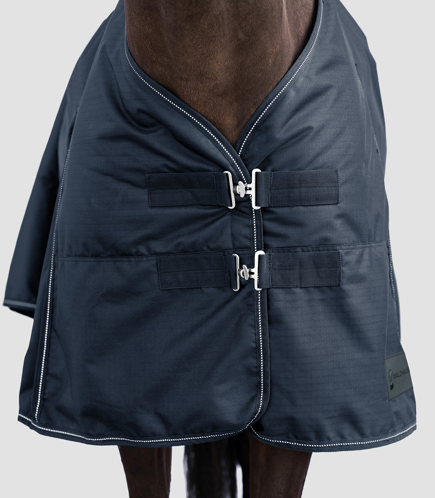 Manta para exterior NORDIC, 300 g azul noche - Imagen 6