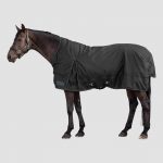 Manta para exterior NORDIC, High Neck, 200 g negro