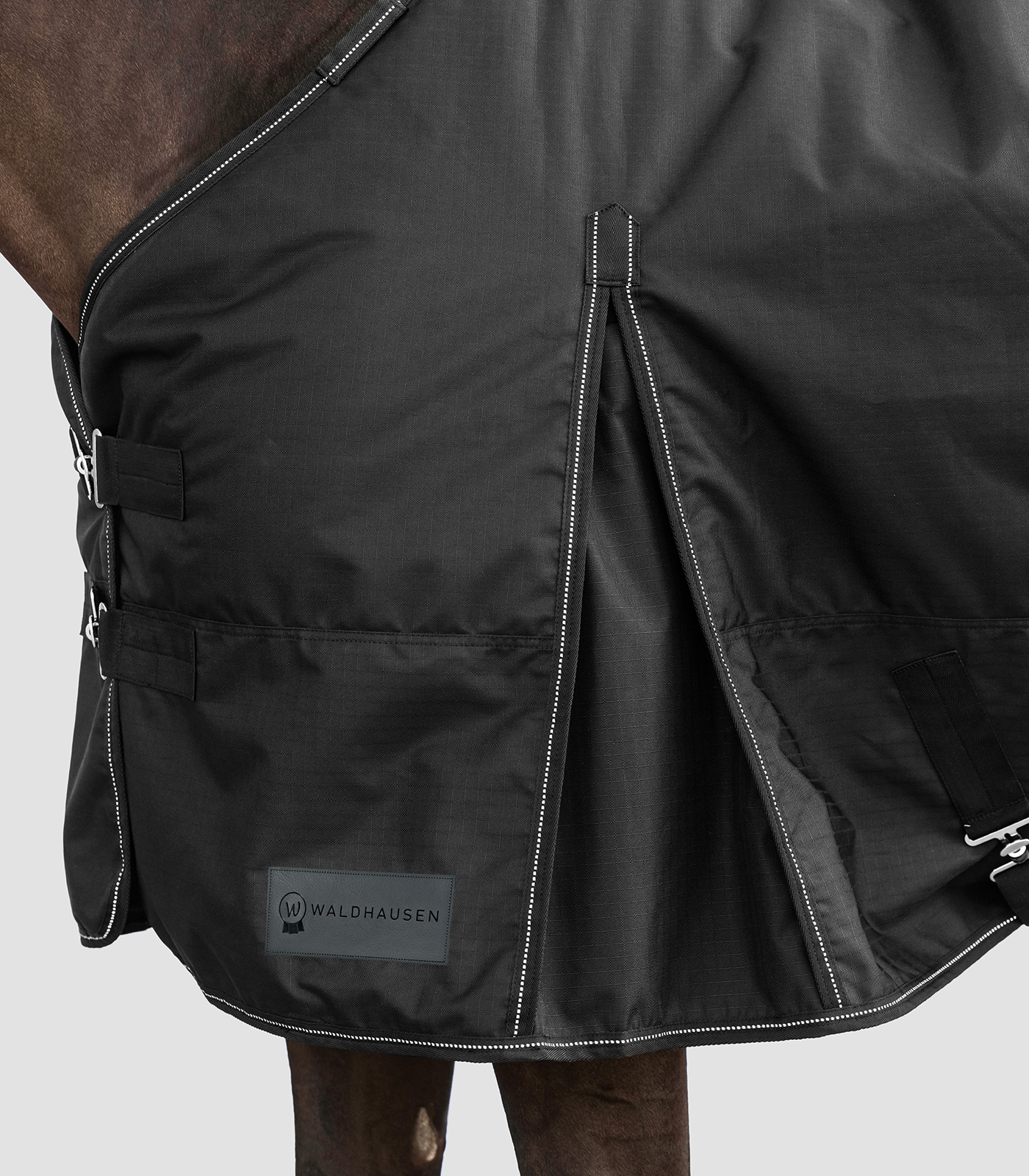 NORDIC Manta para exterior, polar negro - Imagen 3