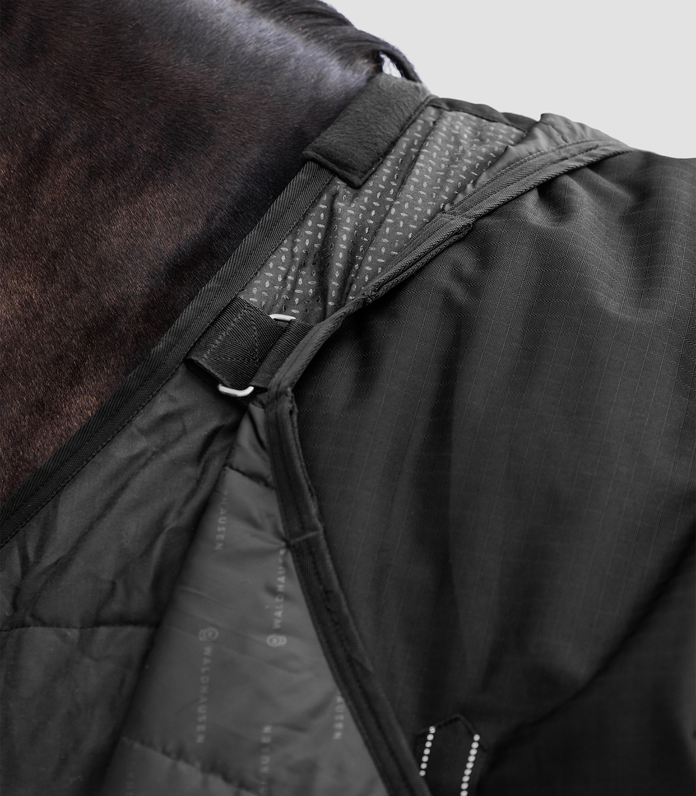 NORDIC Manta para exterior, polar negro - Imagen 6