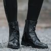 Botín de cordones Belfort negro - Imagen 2